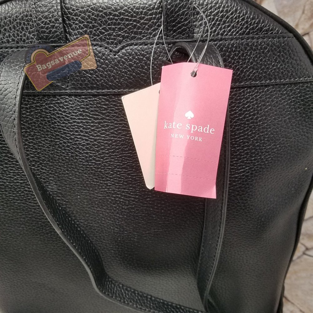 Large Backpack Karina Black Leather Kate Spade - Picture 7 of 14